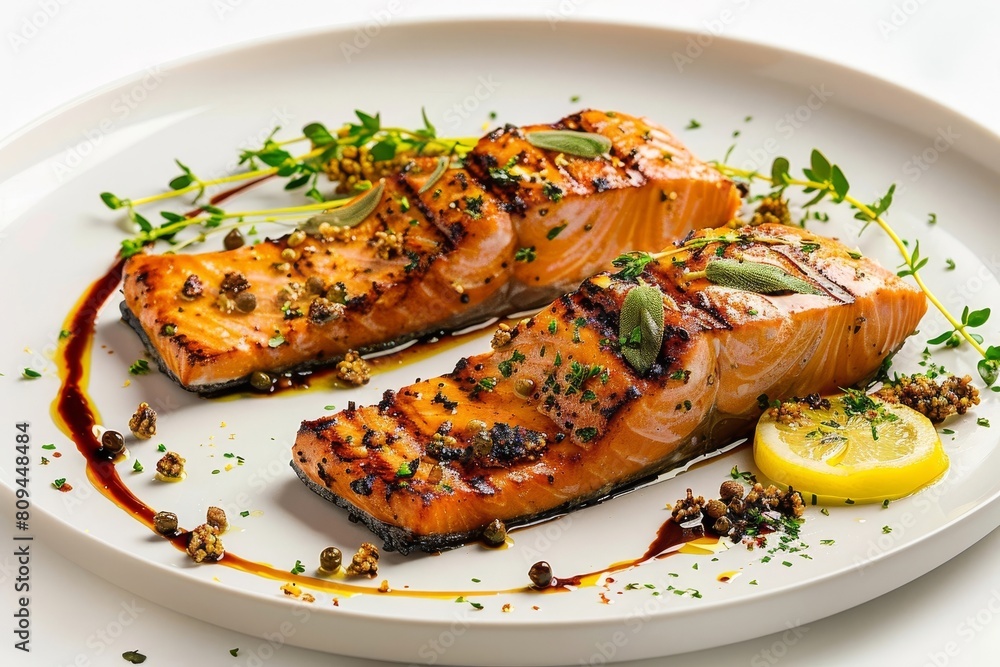 Luscious Alaskan King Salmon with Juniper and Sage Marinade Luscious Alaskan King Salmon with Juniper and Sage Marinade