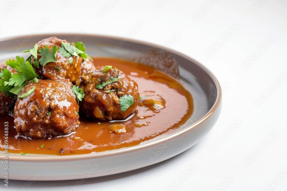 Chipotle Tomato Sauce with Delicious Homemade Albondigas