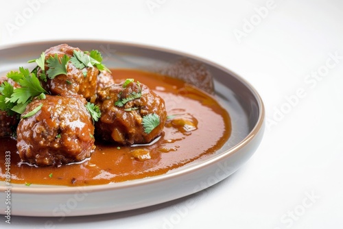 Chipotle Tomato Sauce with Delicious Homemade Albondigas