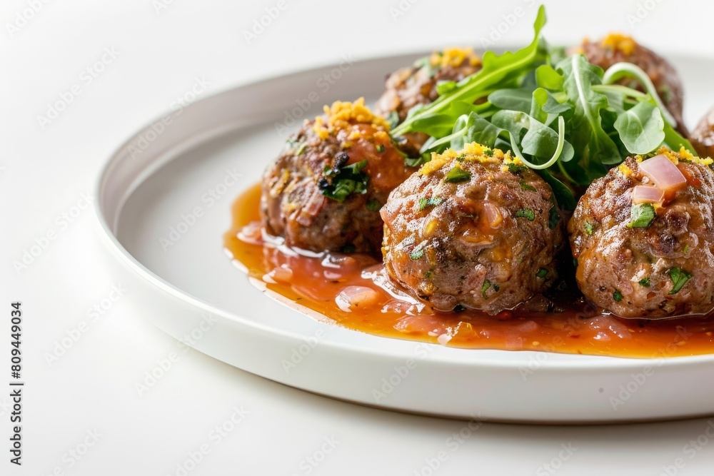 Delicious Albondigas with a Symphony of Aromas Delicious Albondigas with a Symphony of Aromas