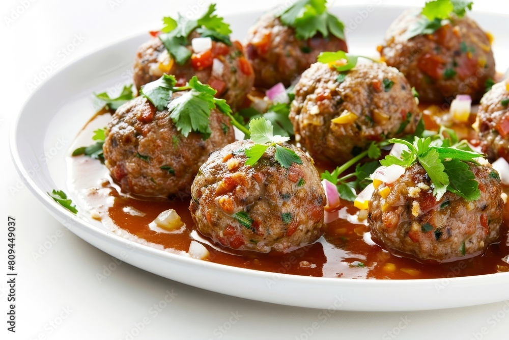 Tantalizing Albondigas with Tangy Cuban Catsup Tantalizing Albondigas with Tangy Cuban Catsup