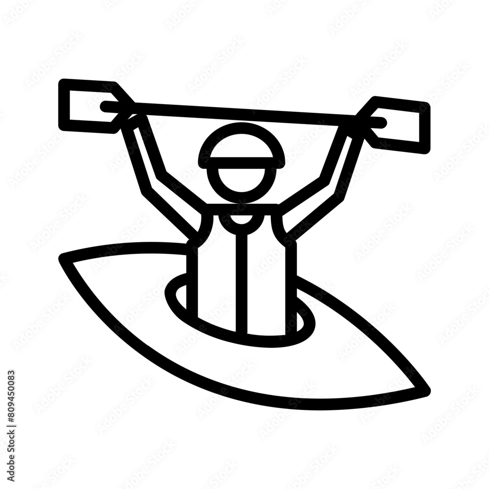 Vector black line icon for Intrepid Vector black line icon for Intrepid