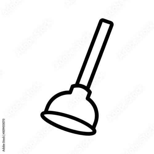 Vector black line icon for Hydroblast