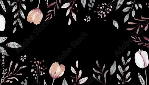 現れ揺れる花