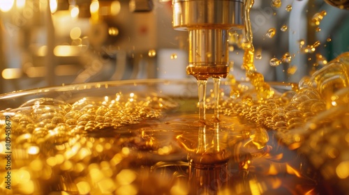 High-precision cnc machine engraving golden material