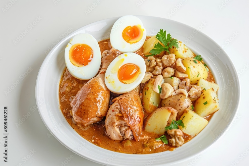 Aji de Gallina - Peruvian Chicken in Aji Amarillo Sauce with Creamy and Spicy Peruvian Flavor Aji de Gallina - Peruvian Chicken in Aji Amarillo Sauce with Creamy and Spicy Peruvian Flavor