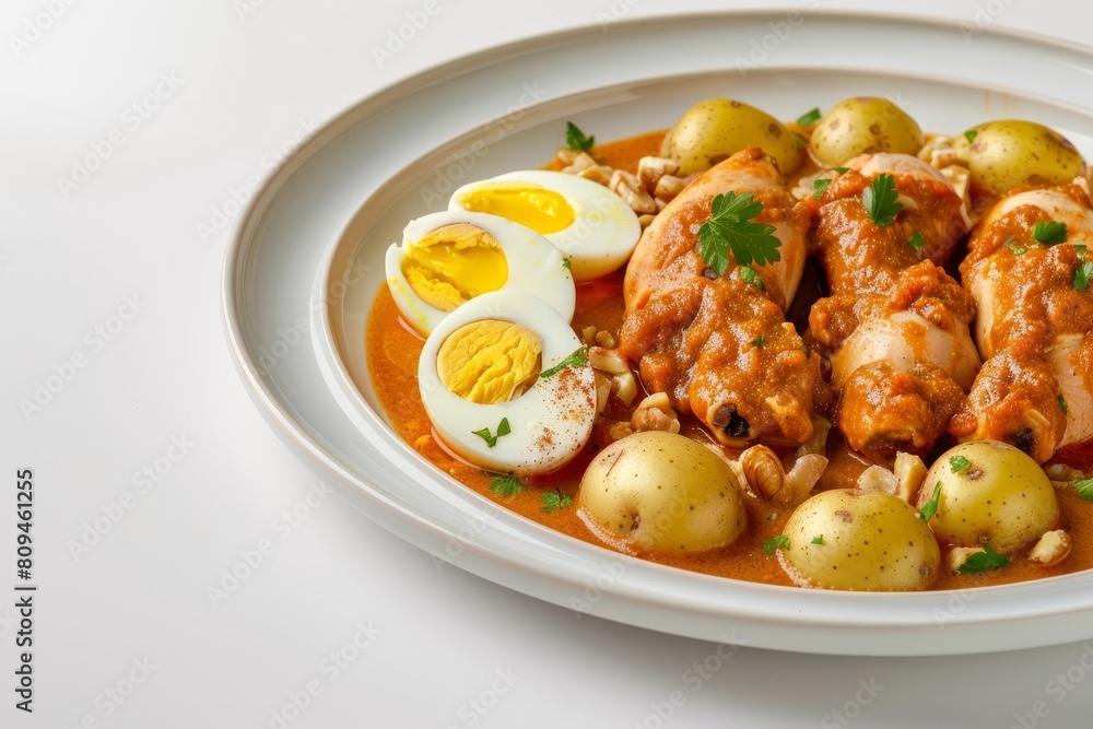 Aji de Gallina - Peruvian Chicken in Aji Amarillo Sauce with Creamy and Spicy Flavor Aji de Gallina - Peruvian Chicken in Aji Amarillo Sauce with Creamy and Spicy Flavor