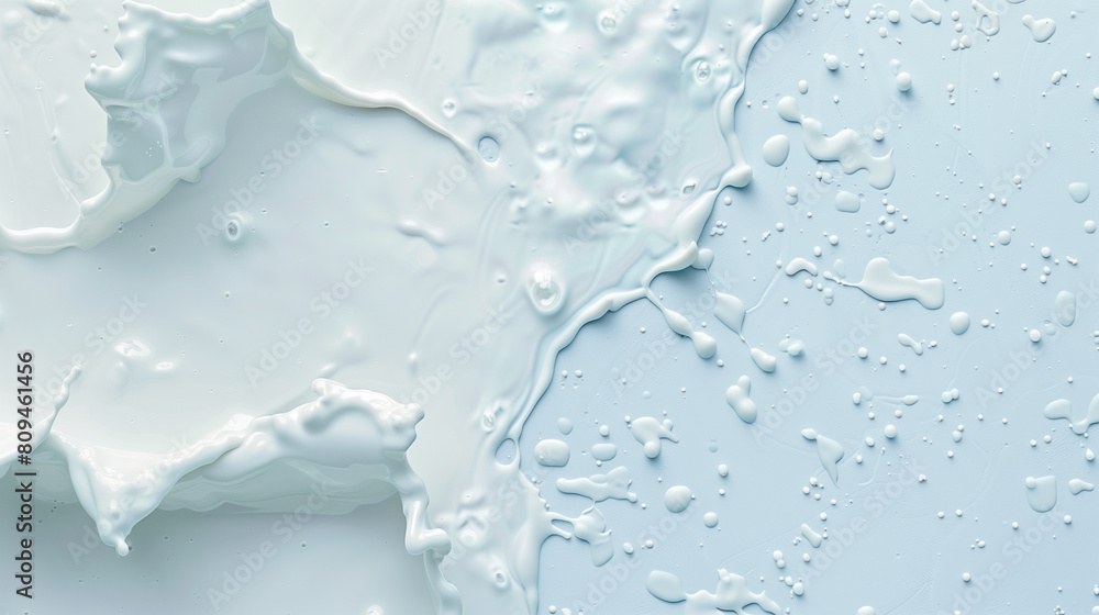 Milk Splash On blue background Milk Splash On blue background