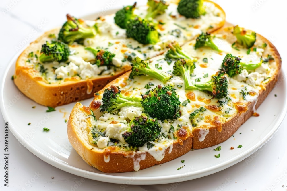 Delectable Air-Fryer French Bread Pizza with Creamy Ricotta Delectable Air-Fryer French Bread Pizza with Creamy Ricotta