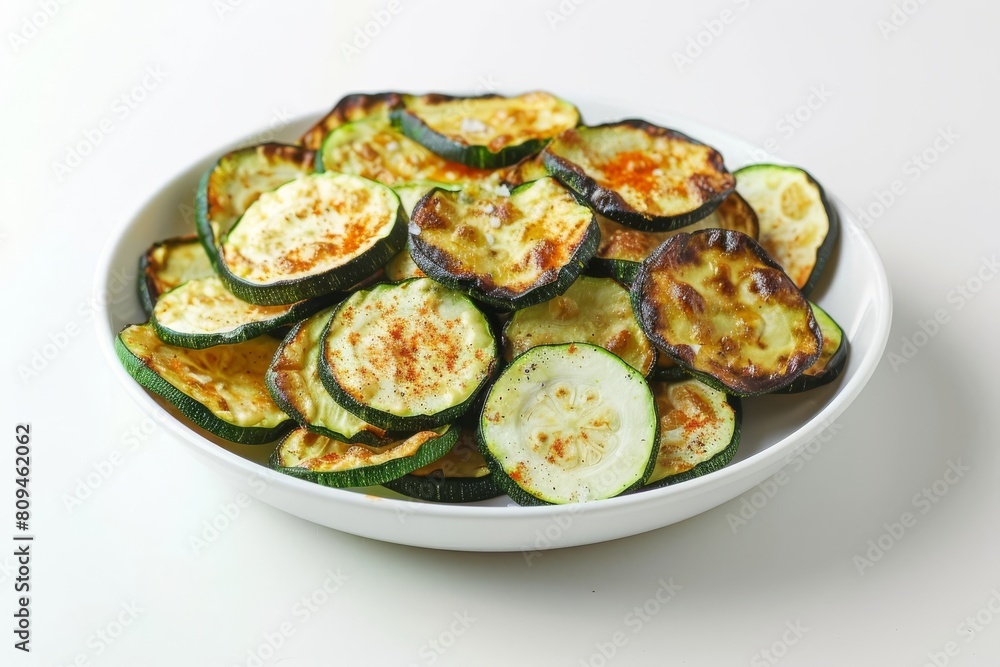 Crispy Zucchini Chips with Paprika and Garlic Crispy Zucchini Chips with Paprika and Garlic