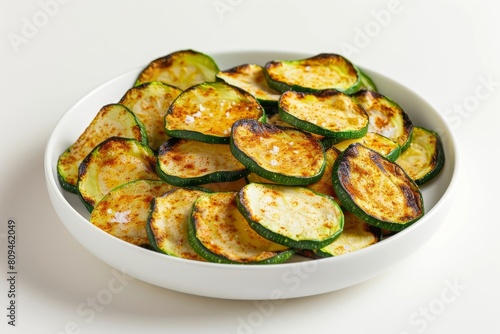 Gourmet Air Fried Zucchini Chips with Seasonings