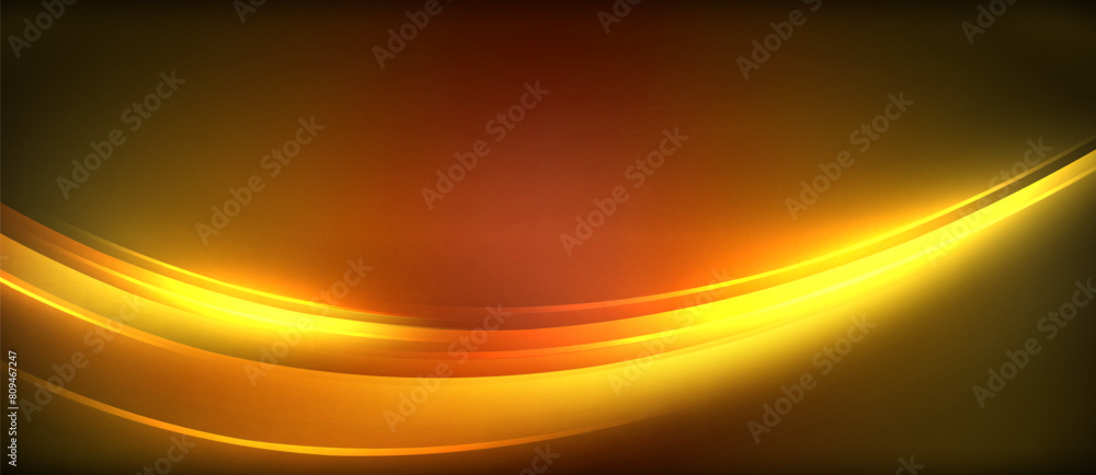 An ambercolored gas circle glows on a dark horizon, emitting shades of orange and peach. The heat from the automotive lighting creates an artlike effect An ambercolored gas circle glows on a dark horizon, emitting shades of orange and peach. The heat from the automotive lighting creates an artlike effect