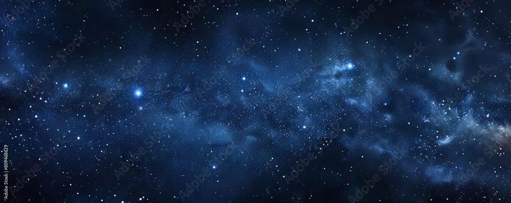 A cosmic gradient, evoking outer space with deep black fading into starspeckled midnight blue A cosmic gradient, evoking outer space with deep black fading into starspeckled midnight blue