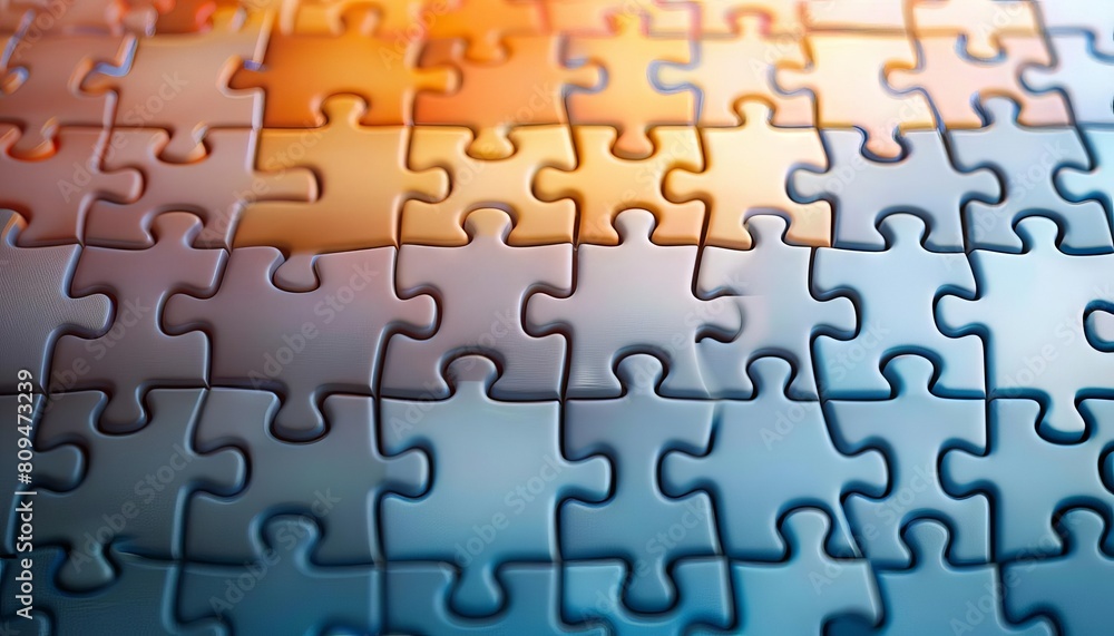 A jigsaw puzzle expanding outward with each piece fitting perfectly, symbolizing seamless scalability A jigsaw puzzle expanding outward with each piece fitting perfectly, symbolizing seamless scalability