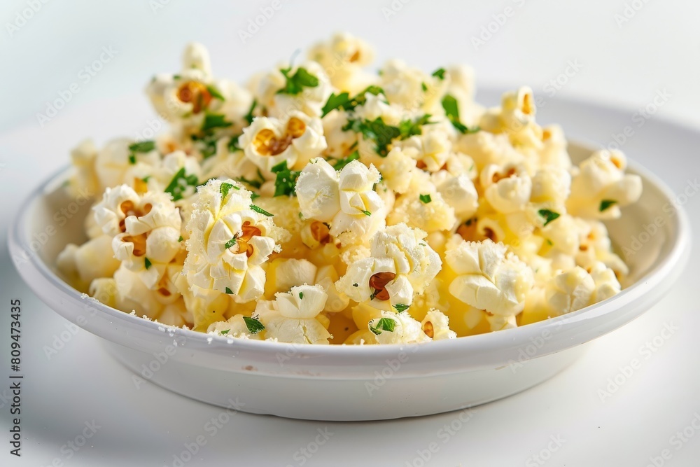 Indulgent Buttered Popcorn with Parmesan and Fresh Parsley Indulgent Buttered Popcorn with Parmesan and Fresh Parsley