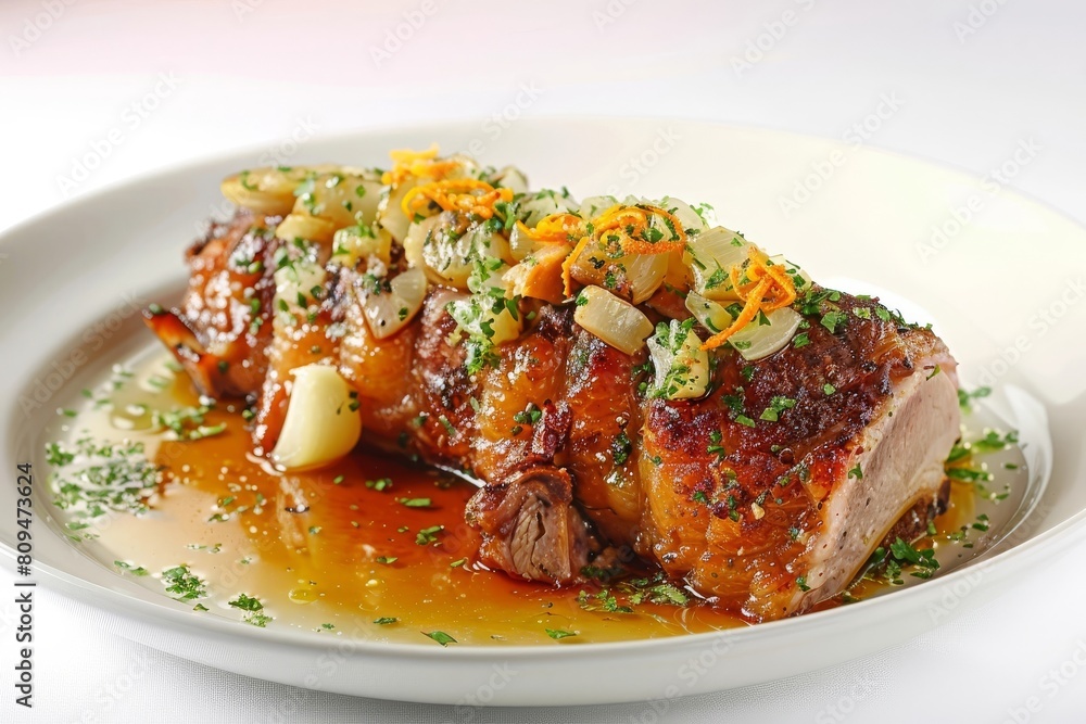 Ajo's Lechon Asado: Succulent Roasted Pork Shoulder with Garlic and Lime