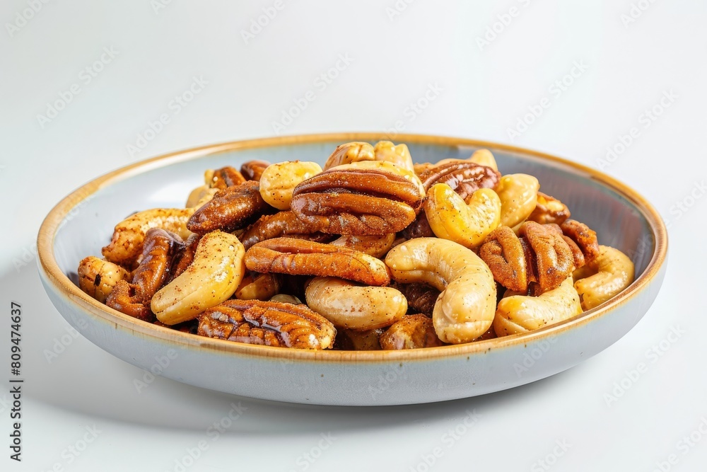 Crispy Air Fried Nuts with Delicious Spices