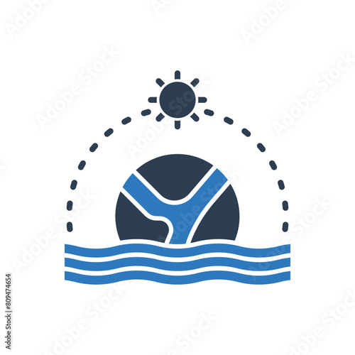 Global Warming Icon - Ozone Layer Icon