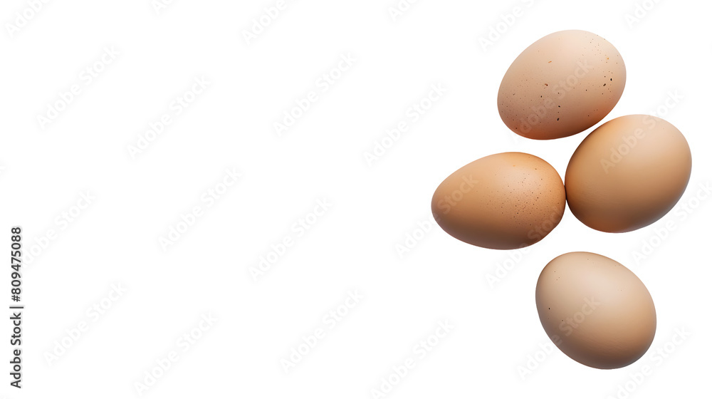 Tasty chicken eggs on a transparent background Tasty chicken eggs on a transparent background