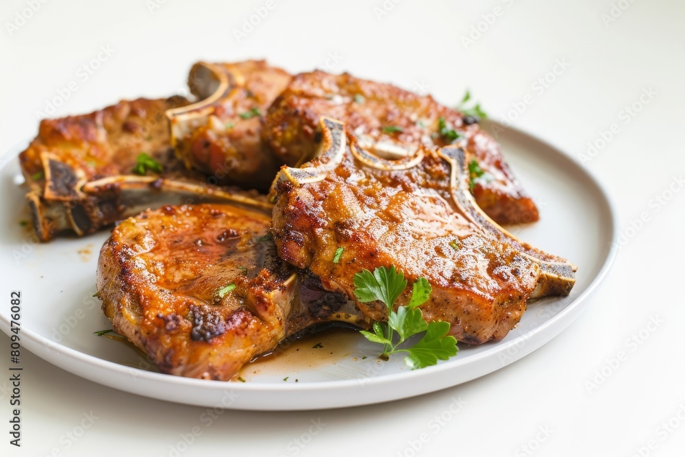Flavorful Garlic and Onion Infused Air Fryer Pork Chops