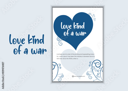 Attractive book cover design