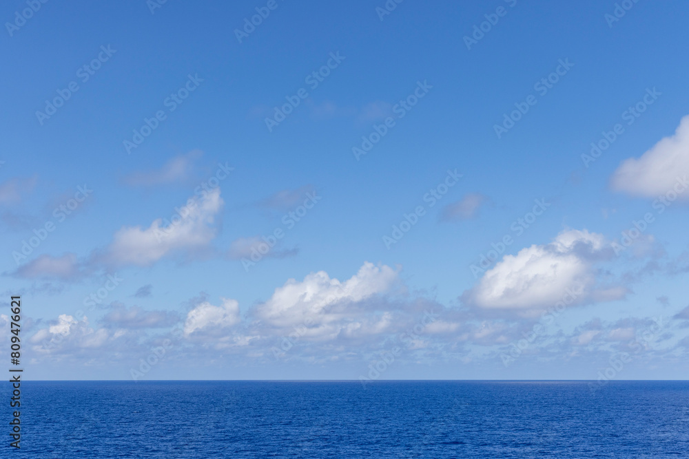 Beautiful Blue Sky, Clouds sky scape for photographic backkground or sky replacement
