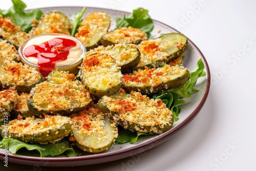 Deliciously Tangy Air Fryer Fried Pickles with Crispy Panko Crumbs