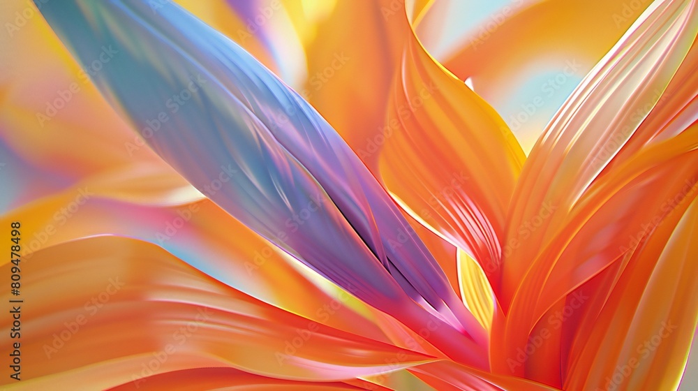 Garden Harmony: Up close, the Strelitzia exudes harmonious beauty, its presence a soothing melody in the garden's symphony. Garden Harmony: Up close, the Strelitzia exudes harmonious beauty, its presence a soothing melody in the garden's symphony.