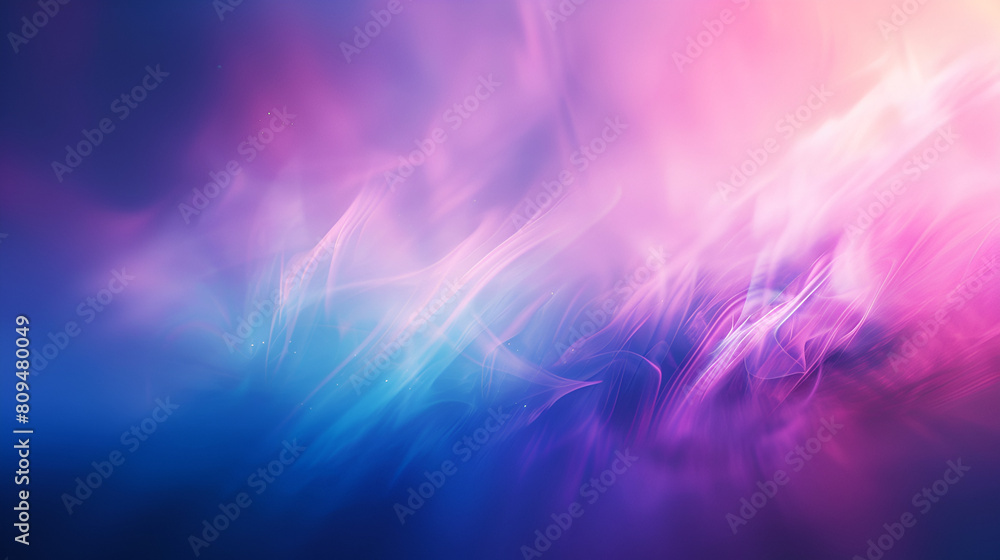 Blue and Purple Light Leak Blur Illustration Blue and Purple Light Leak Blur Illustration