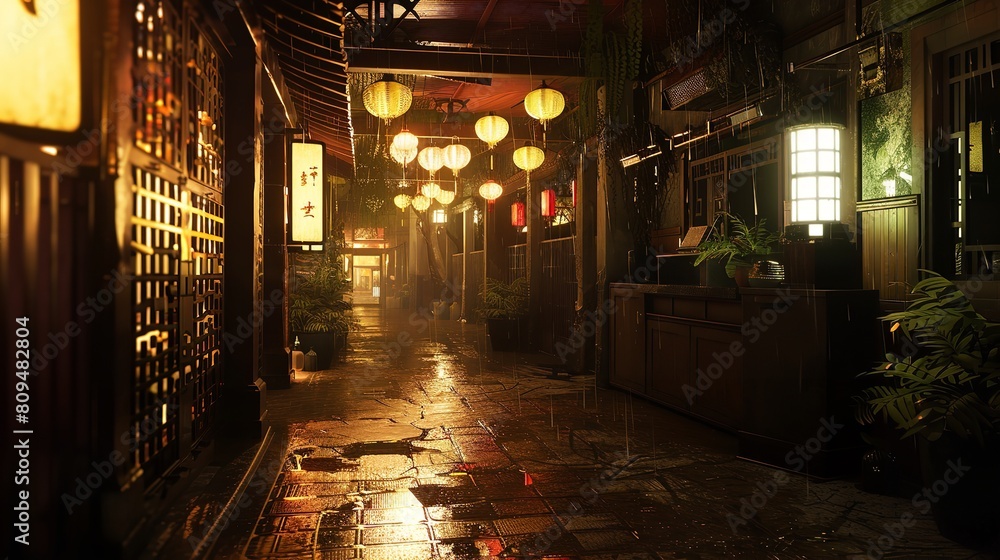 Fototapeta premium Highly Detailed Realistic Lighting in 8K Resolution