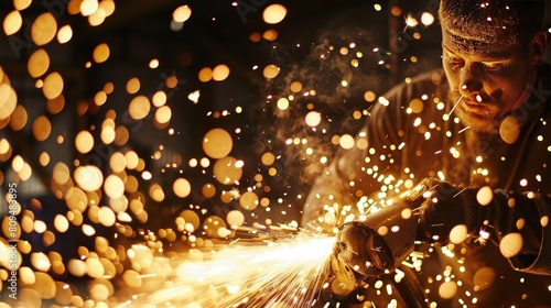 Industrial Metalworking Sparks