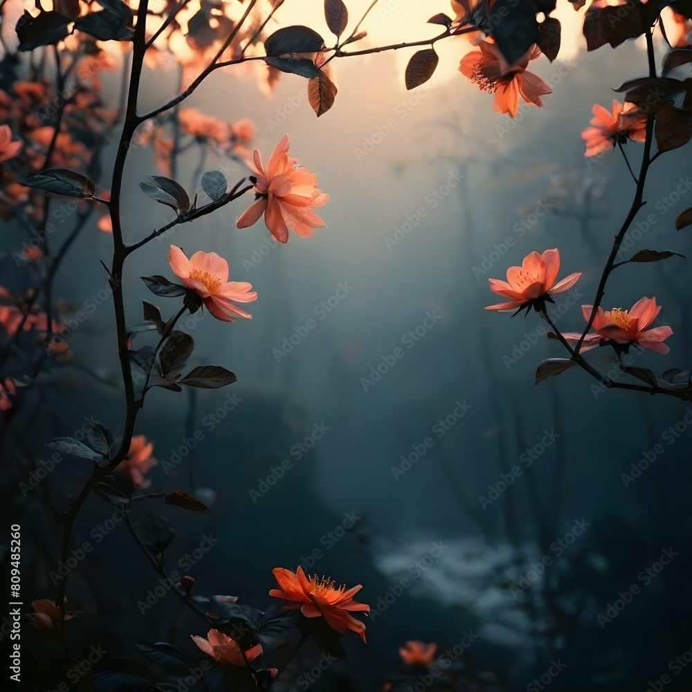 Dark Floral Digital Backdrop for Maternity Photos - Flower Overlay for Photoshop | Floral Photography Digital Composite Dark Floral Digital Backdrop for Maternity Photos - Flower Overlay for Photoshop | Floral Photography Digital Composite
