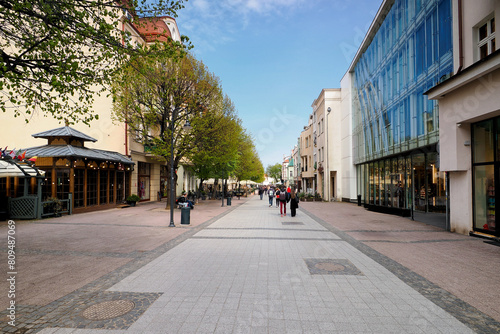 Sopot, a city in Poland on the Baltic Sea, is a seaside resort and health resort, famous for the Sopot Festival song festival. The city has the longest wooden pier in Europe.  © janmiko