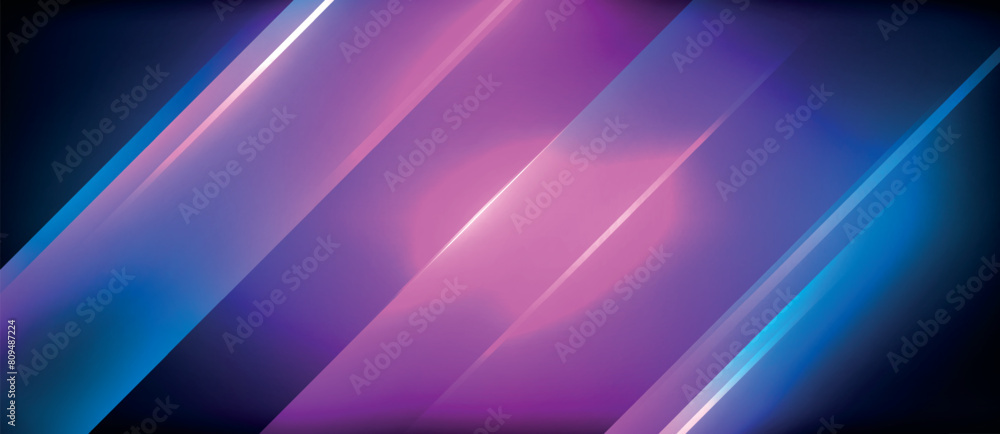 The neon background features vibrant colors such as purple and electric blue stripes, creating a visually stunning visual effect with a mix of magenta and violet tints and shades The neon background features vibrant colors such as purple and electric blue stripes, creating a visually stunning visual effect with a mix of magenta and violet tints and shades