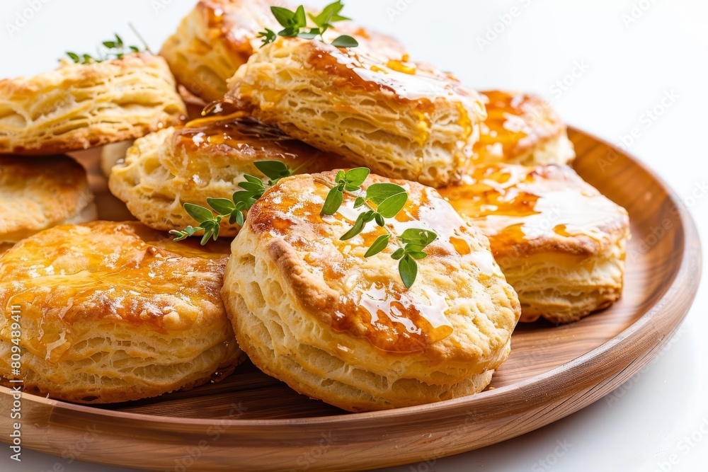 Air Fryer Biscuits: Golden Brown Exteriors and Fluffy Interiors with Sweet Honey Butter Air Fryer Biscuits: Golden Brown Exteriors and Fluffy Interiors with Sweet Honey Butter