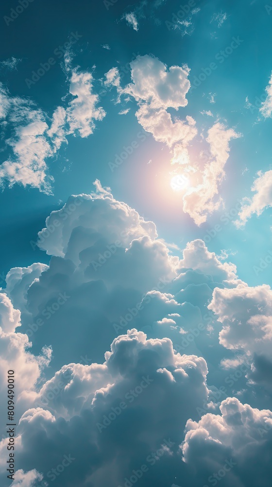 Cloudscape Clouds Sunlight Sunny Day Nature Backdrop, Blue Sky Meteorology Wallpaper Art, Vertical Outdoor Weather Photo Background, Natural Beauty Cloudscape Clouds Sunlight Sunny Day Nature Backdrop, Blue Sky Meteorology Wallpaper Art, Vertical Outdoor Weather Photo Background, Natural Beauty
