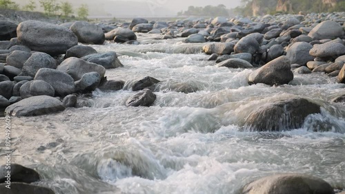 Clean Water flowing from the mountain