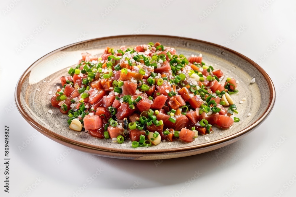 Ahi Hash: A Vibrant Mosaic of Flavors and Textures Ahi Hash: A Vibrant Mosaic of Flavors and Textures