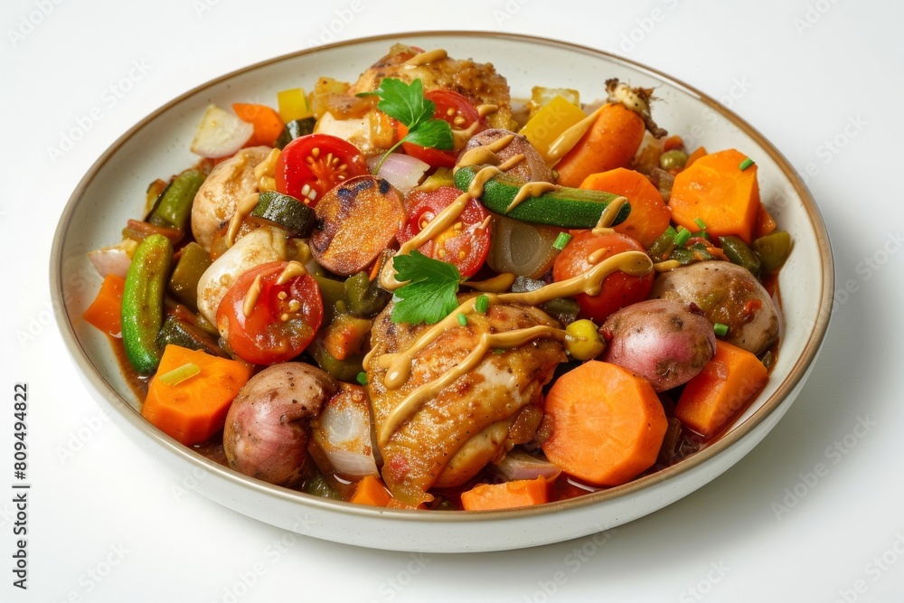 Mouthwatering African Stew with Chicken and Peanut Butter Bliss Mouthwatering African Stew with Chicken and Peanut Butter Bliss