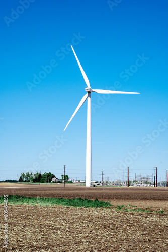 Wind Power in Rural Landscape