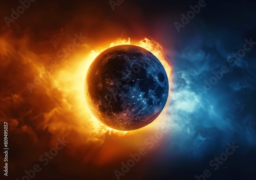 A solar eclipse occurs when the moon passes between the sun and Earth, blocking the suns light and casting a shadow on Earth. This phenomenon creates a stunning visual display of the sun.