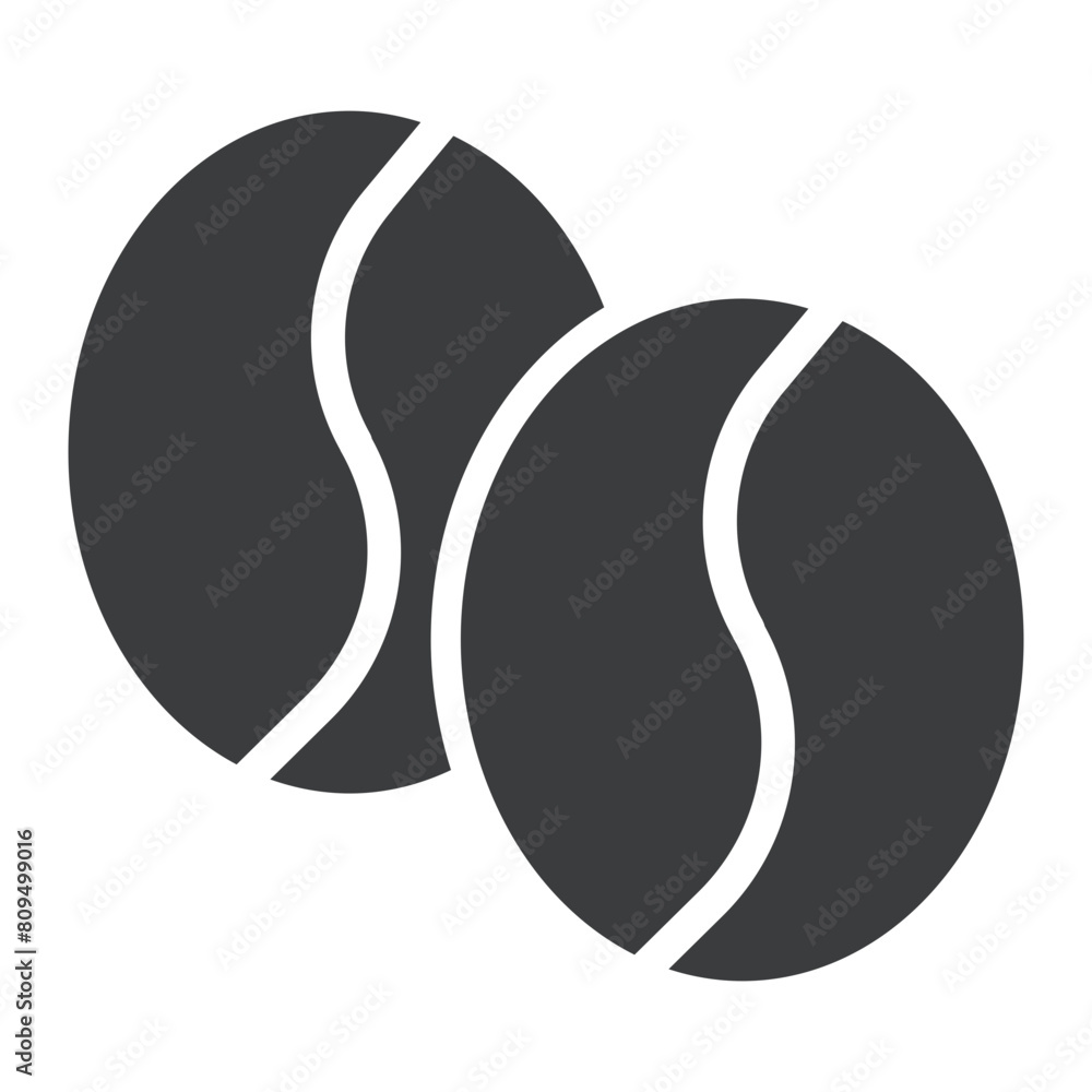 Coffee Beans Icon Coffee Beans Icon