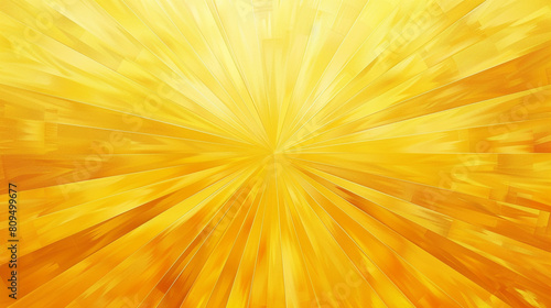Vibrant abstract wallpaper with radial gradient in shades of yellow gold graphic illustration