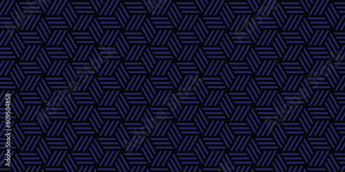 geometric diamond parquet blue color seamless pattern PNG