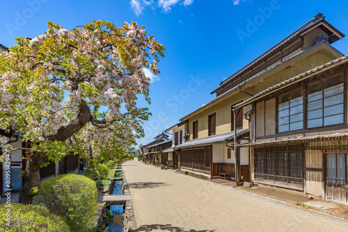 Street view of the Unnojuku, Tomi City, in Nagano Prefecture, Important Preservation Districts for Groups of Traditional Buildings photo