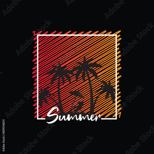 summer tshirt design