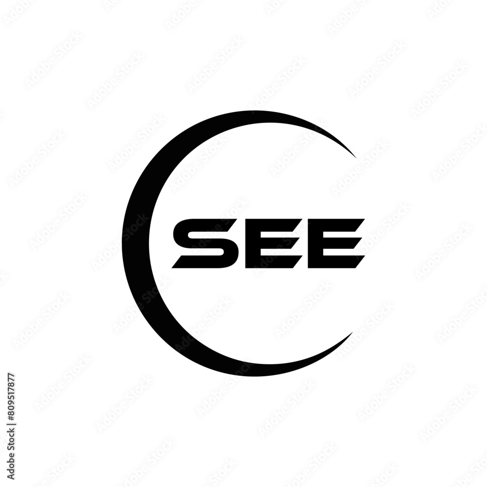 SEE logo. S E E design. White SEE letter. SEE, S E E letter logo design. Initial letter SEE letter logo set, linked circle uppercase monogram logo. S E E letter logo vector design.
SEE logo. S E E design. White SEE letter. SEE, S E E letter logo design. Initial letter SEE letter logo set, linked circle uppercase monogram logo. S E E letter logo vector design.