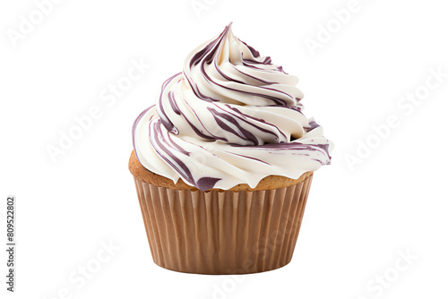 Indulge in the rich, velvety goodness of our cupcakes, topped with a creamy swirl of perfection, transparent background