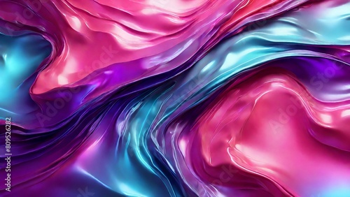 Colorful abstract background of flowing liquid.