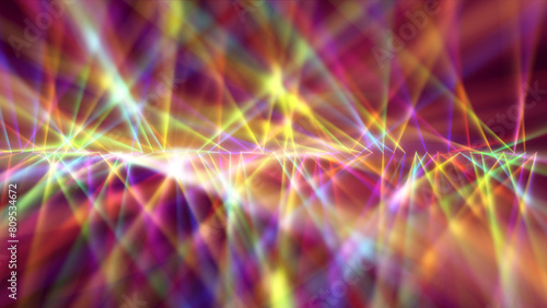 Digitally Generated Disco Laser neon Background © aleksandar nakovski